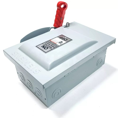 HNF261 Siemens Schwerlast Sicherheitsschalter, 2P, 30A, 600V, NEMA Typ 1 NEU IM KARTON - Bild 4 von 23