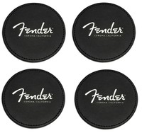 Fender Leather Drink Coasters - Set Of 4 - on sale Fender Leather Drink Coasters - Set Of 4 - on sale