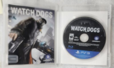 ️ Watch Dogs (Sony PlayStation 3, 2014) w/Manual