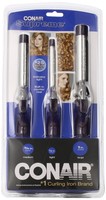 Conair Supreme Triple Curling Iron Pack - 1/2 Inch, 3/4 Inch And 1 Inch , New, on sale Conair Supreme Triple Curling Iron Pack - 1/2 Inch, 3/4 Inch And 1 Inch , New, on sale