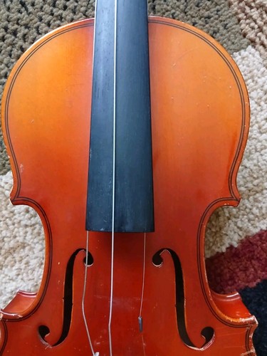 SUZUKI 1/4 Violin 1986 Model 220 JAPAN with case for parts or restore - Picture 13 of 21