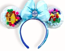 Up Balloon House Grape Soda Headband Ears Disney Parks