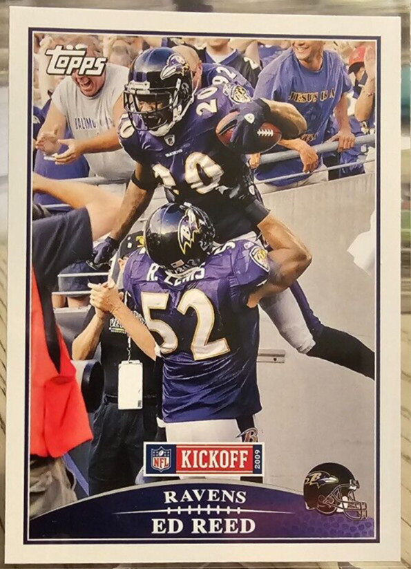 2009 Topps Kickoff Ed Reed #39 Ravens