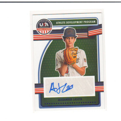 2023 Panini Stars & Stripes USA Baseball Auto #ADPS-AL Alexander LaSota
