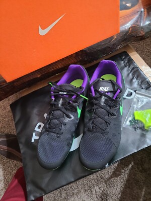 Nike Rival M Multi Use NIKE Zoom Rival M Black Purple Lime Multi