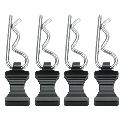 4Pack Durable 1/6 RC Car Body Shell Clips With Mount For Axial SCX6 AXI05000 - Picture 12 of 12
