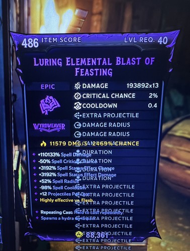 PS/XBOX/PC Tiny Tina's Wonderlands MODDED GEAR ASCENDED MODS GOD LEVEL 1 + 40 🔥 - Picture 98 of 147