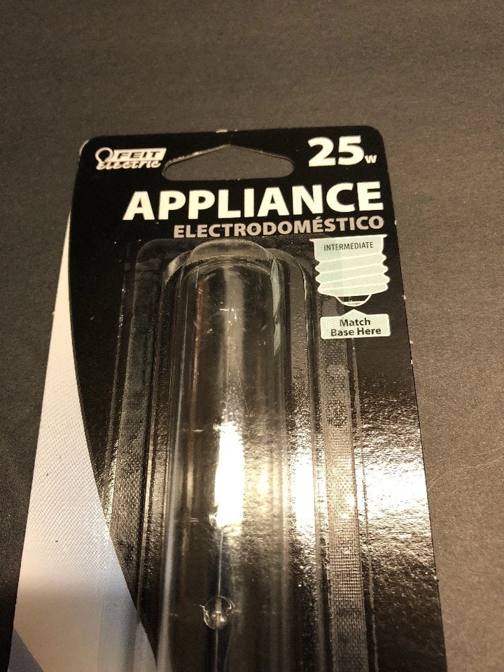 FEIT ELECTRIC 25-Watt T6.5 Clear Tubular Appliance Light Bulb w/ Int. Base. - Image 2 of 4
