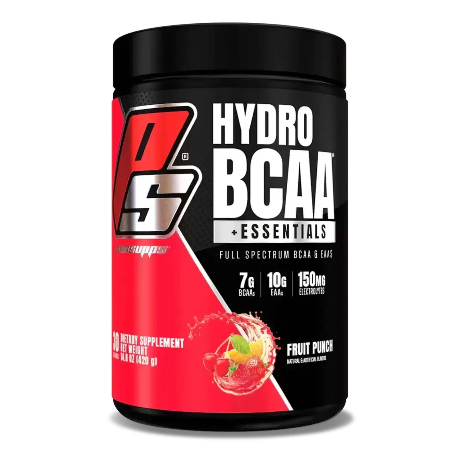 PROSUPPS HYDRO BCAA + ESSENTIALS ELECTROLYTES EAA 420G FRUIT PUNCH BBE 05/26