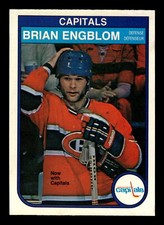 Brian Engblom 1982-83 O-Pee-Chee #362 Washington Capitals Ex-Mt