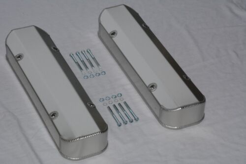 Cubiertas de válvula altas fabricadas de aluminio Pontiac 326 350 389 400 421 455 V8 - Imagen 2 de 6