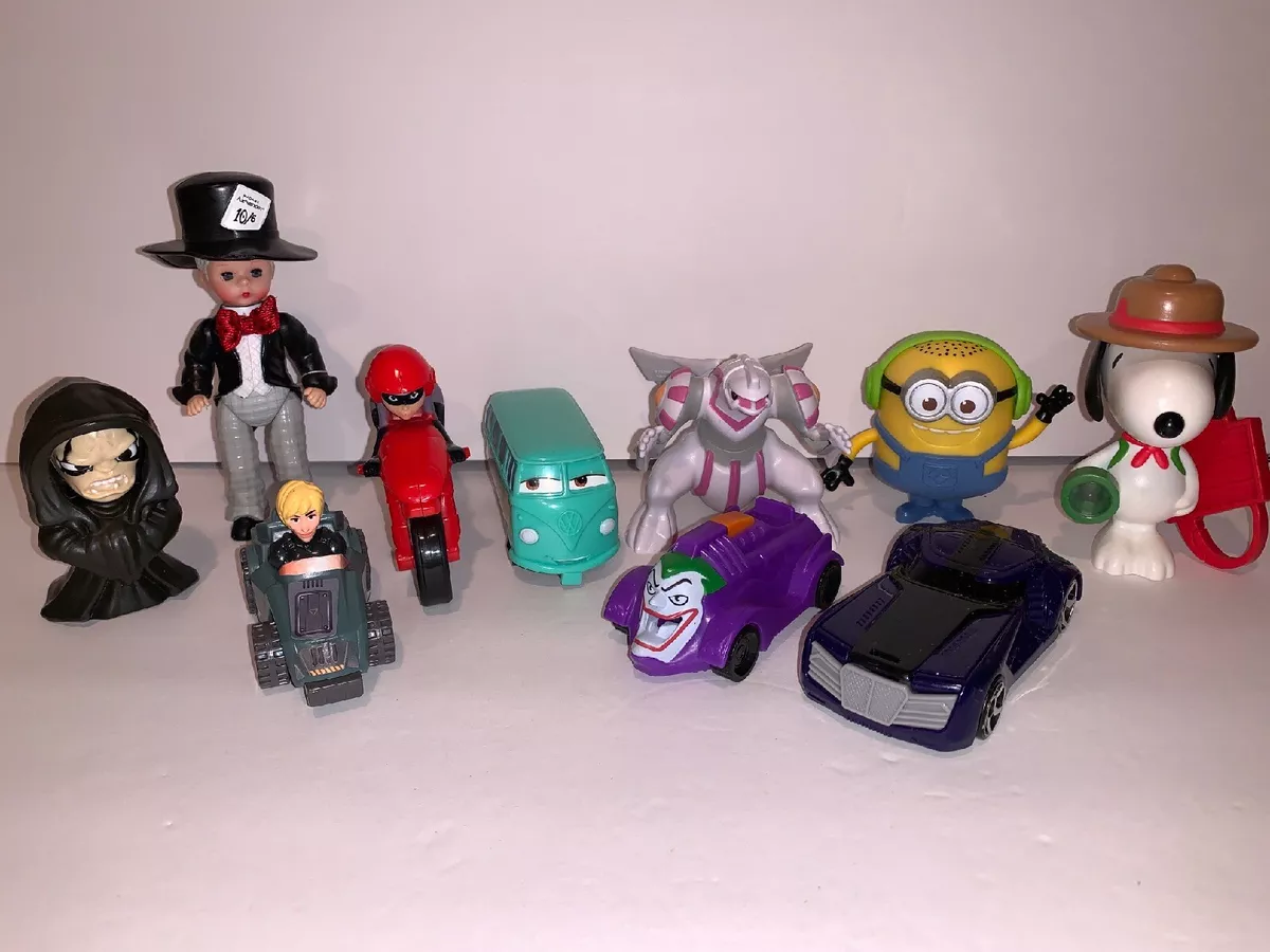 LOT OF 10 POKEMON MCDONALD'S FIGURES