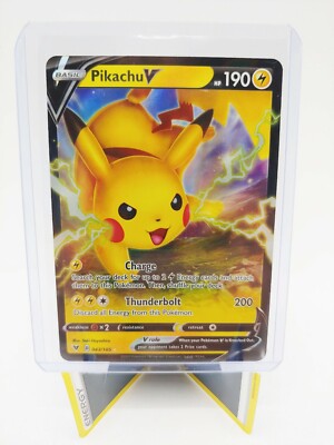 Pokemon Vivid Voltage Pikachu V 43/185 Holo Ultra Rare Pack Fresh