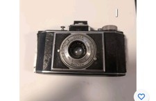 Kodak Bantam f/4.5 Folding Art Deco Compact Black Film Camera Untested 