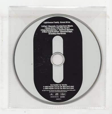 (JS340) Lighthouse Family, Ocean Drive - 1995 CD