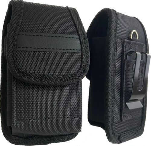 Rugged Nylon Metal clip Case fits Nokia 2760 and 2720v Flip phone - 第 1/8 張圖片