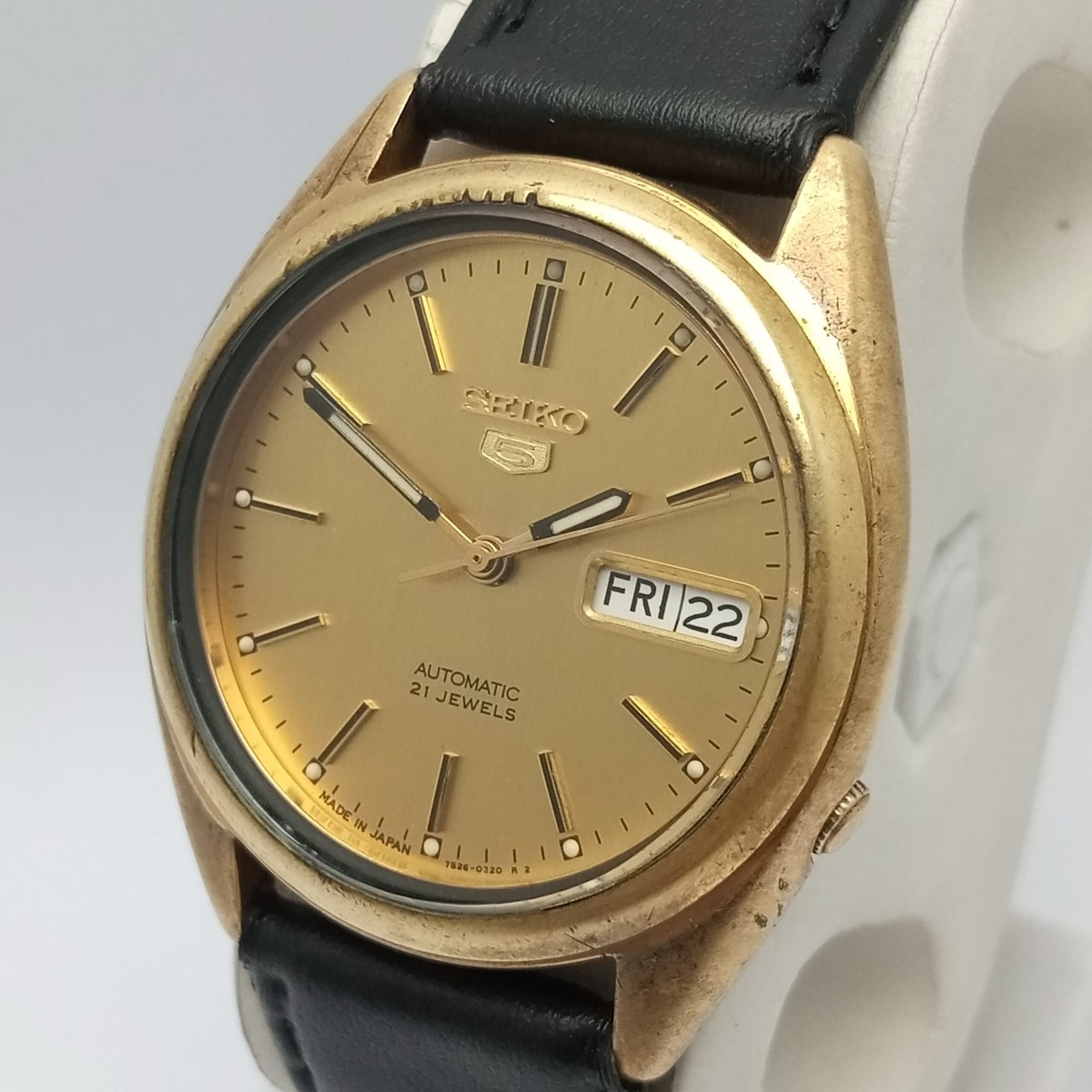 s*7様 ★セイコー5　SEIKO5　7S26-3040　自動巻き腕時計★ Seiko 5 Automatic 7S26-3040 Day/Date Vintage Men's Watch MBU14MUB3