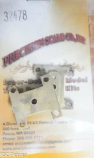 Precision Scale HO #32478 Bolsters for: 6-Wheel Trucks (Brass Castings)