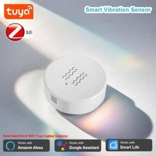 Tuya Zigbee Vibration Tilt Sensor Door Window Alarm Detection Smart Home