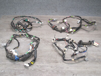  94-96 TOYOTA CRESTA MARK2 JZX90 SET OF 4 FRONT & REAR DOOR WIRE WIRING HARNESS