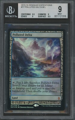 Mtg foil 汚染された三角州 Zendikar Expeditions Polluted Delta Zendikar Expeditions Foil for sale online | eBay