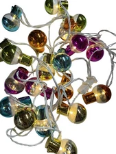 2 Sets Of Colorful String Lots Working Neon 13.5’ From End To End Connecting