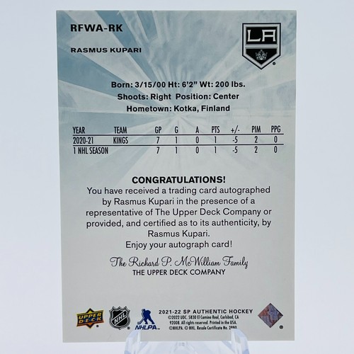 2021-22 SP Authentic FWA U-PICK Future Watch Autographed FREE Combine Ship! - Picture 103 of 113