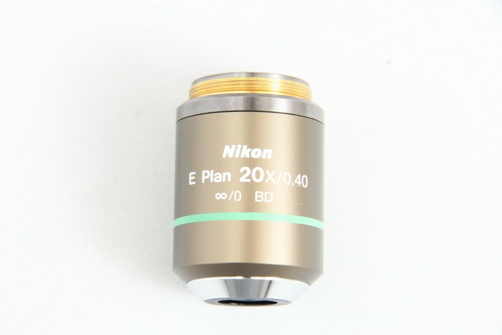 Nikon E Plan 20X WD BD Microscope Objective Lens [Clear Glass]  #3597