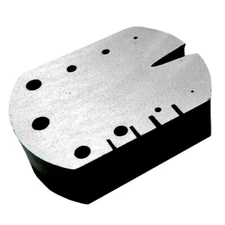 Multi-Functional Anvil Bench Block with V-Slot Riveting, Drilling Jewelry Watch