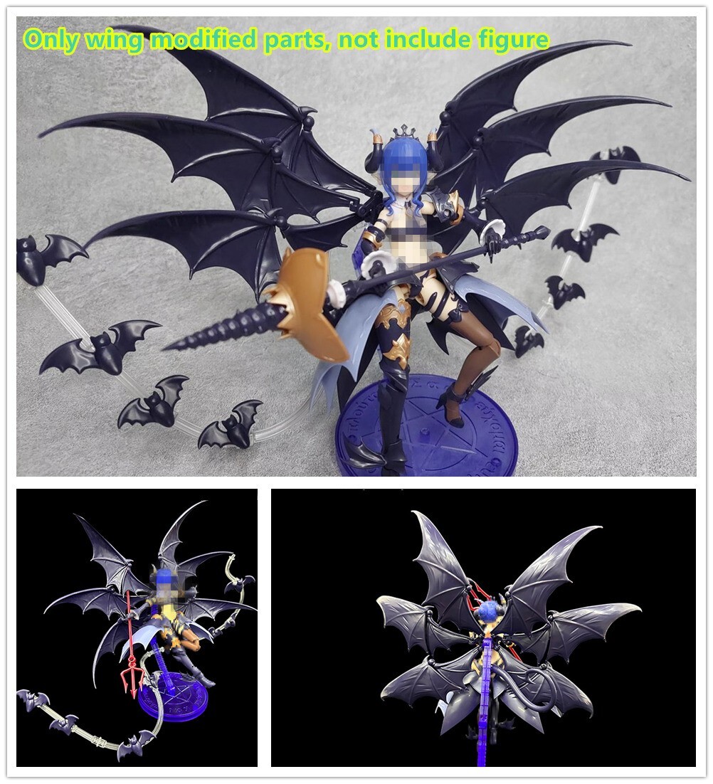 RCW model six Wings & feather modified effect for Devil MS Girl 6
