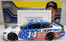 CHASE BRISCOE 2021 HIGHPOINT SALUTES AUTOGRAPHED  1/24 COLLECTOR ACTION