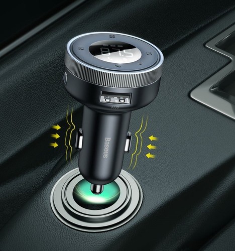 Bluetooth 5.0 USB Car FM Transmitter Adapter 3.5MM AUX Audio Stereo Music Play - Picture 4 of 11