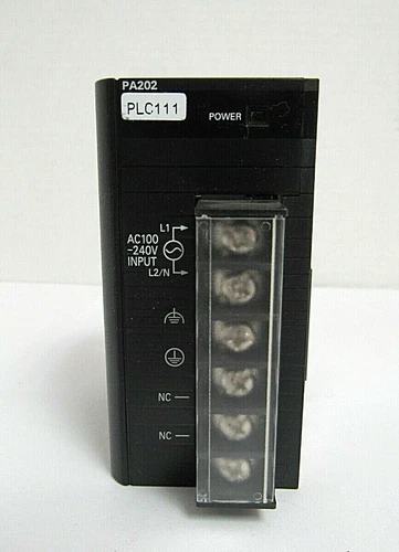 OMRON CJ1W-PA202 POWER SUPPLY UNIT 100-240VAC C,50/60HZ,50VA