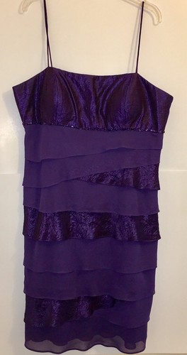 Abito donna due pezzi moda SL taglia 12 colore viola made in China - Foto 7 di 12