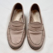 G.H. Bass  Co. Women's Weejuns Whitney Blush Pink Leather Penny Loafers 6 M