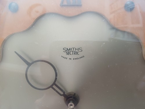 1940s vintage smiths electric mantle clock, deco style. Working. - Picture 5 of 5