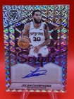 Panini Mosaic Julian Champagnie 2023-24 Scripts Spurs #MS-CHM Autograph Card