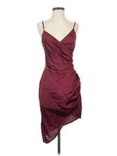 PrettyLittleThing Women Red Cocktail Dress 4