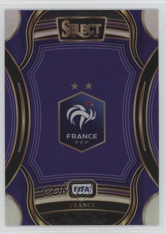 2024-25 Panini Select FIFA Team Badges France #13 0t4w