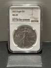 2023 American Silver Eagle MS-69 NGC