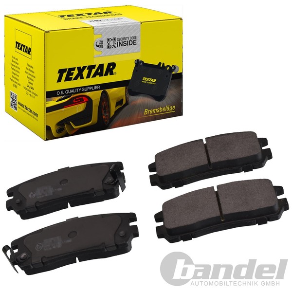 Textar BremsbelÄGe Hinterachse Passend FüR Isuzu Trooper Opel Frontera Monterey-image