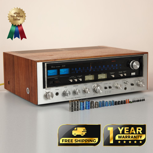 PRE-ORDER Sansui 7070 Vintage Receiver– Professionally Restored- 1 year warranty