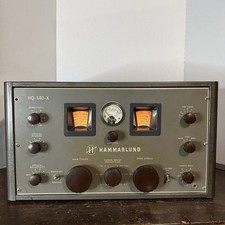 Vintage Hammarlund HQ-140-X Tube Receiver Ham Radio w/ Manual - UNTESTED, AS IS