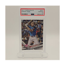 Aaron Judge Home Run Derby PSA 10 Yankees Baseball Topps 2017 Update Series #US1