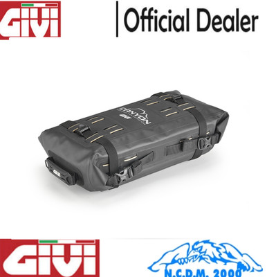ROLL TOP CARGO TASCHE [GIVI] UNIVERSAL FÜR MOTORRAD - 12 LT / SCHWARZ - GRT724 CANYON