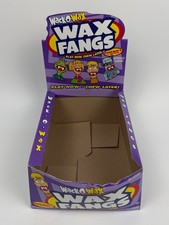Wack-O-Wax Wax Fangs Cherry Flavored Display Box Only Fun Candy Vampire