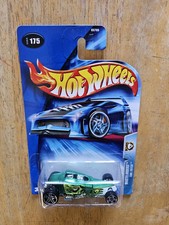Hot Wheels Tire Fryer, Green; 2004 Wastelanders Series #175