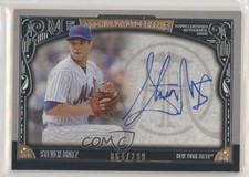 2016 Topps Museum Collection Archival Auto 64/299 Steven Matz #AA-SM Auto 03wr