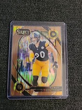2024 Panini Select - Club Level T.J. Watt #294 Copper Shock Prizm /299