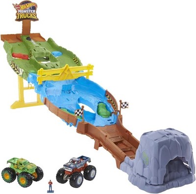 Hot Wheels - Monster Trucks - Wreckin' Raceway Set - OHNE AUTOS - UVP 50£